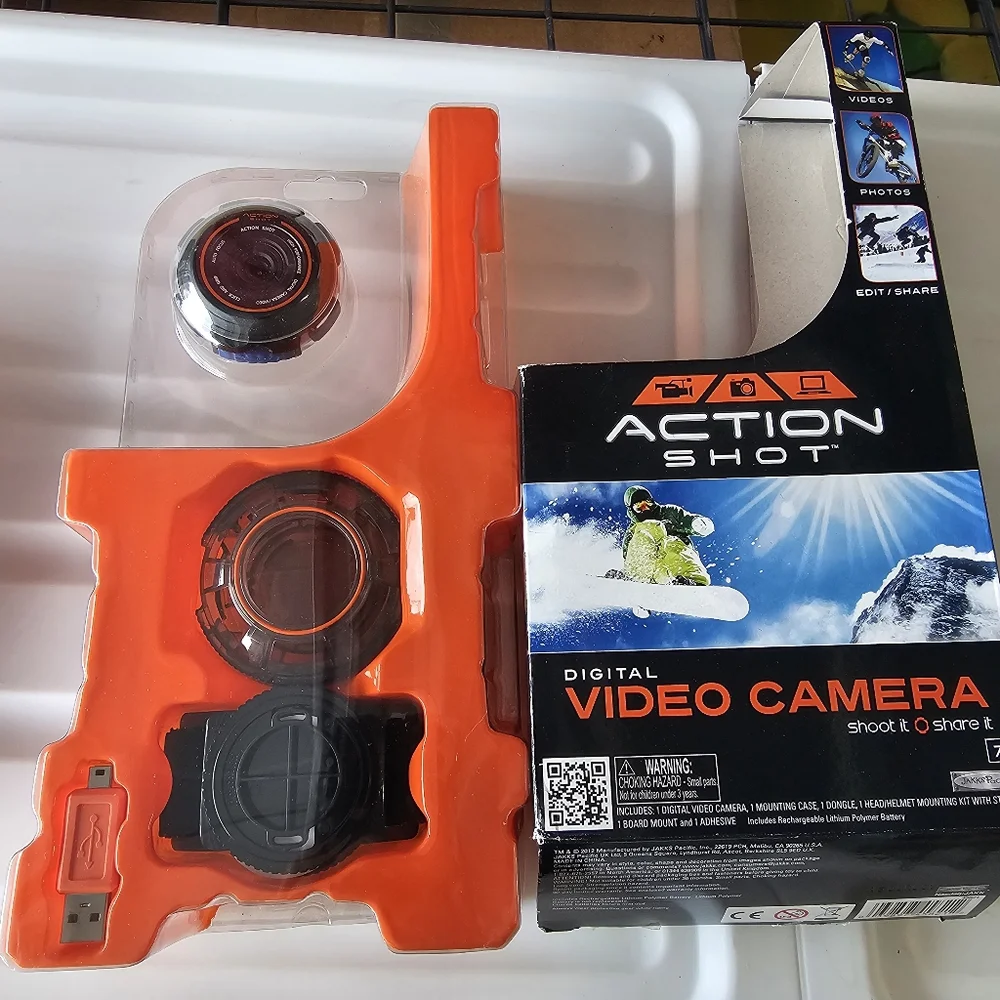 Action Shot Video Camera New in Box Jakks Pacific
